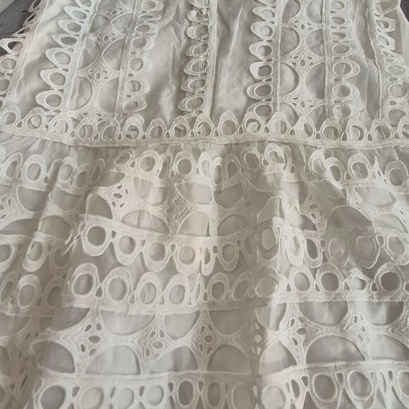 New Collection Lace Frill Mini Dress - Picture 4 of 9